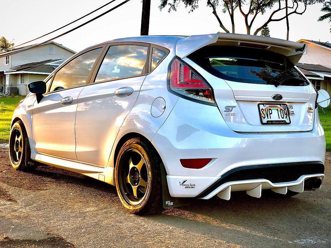 2014-2019 Ford Fiesta ST (2018-2019 MK7 and MK7.5 only) Diffuser Fins (5-pack)