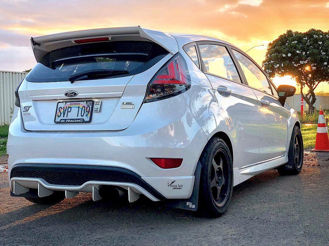 2014-2019 Ford Fiesta ST (2018-2019 MK7 and MK7.5 only) Diffuser Fins (5-pack)