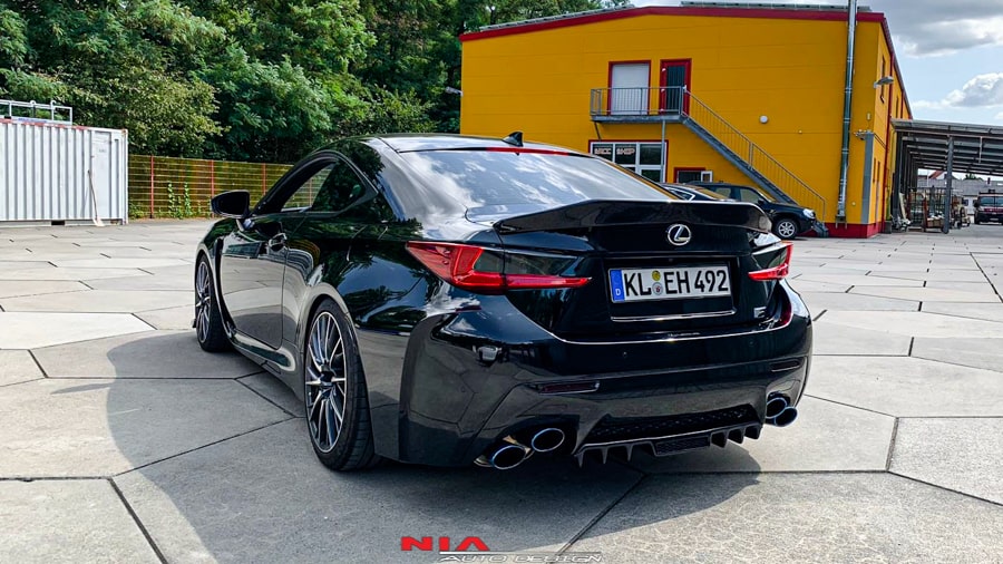 Lexus RC-F Rear Spoiler Wing V1 (2015-2024) – Speedzone Performance LLC