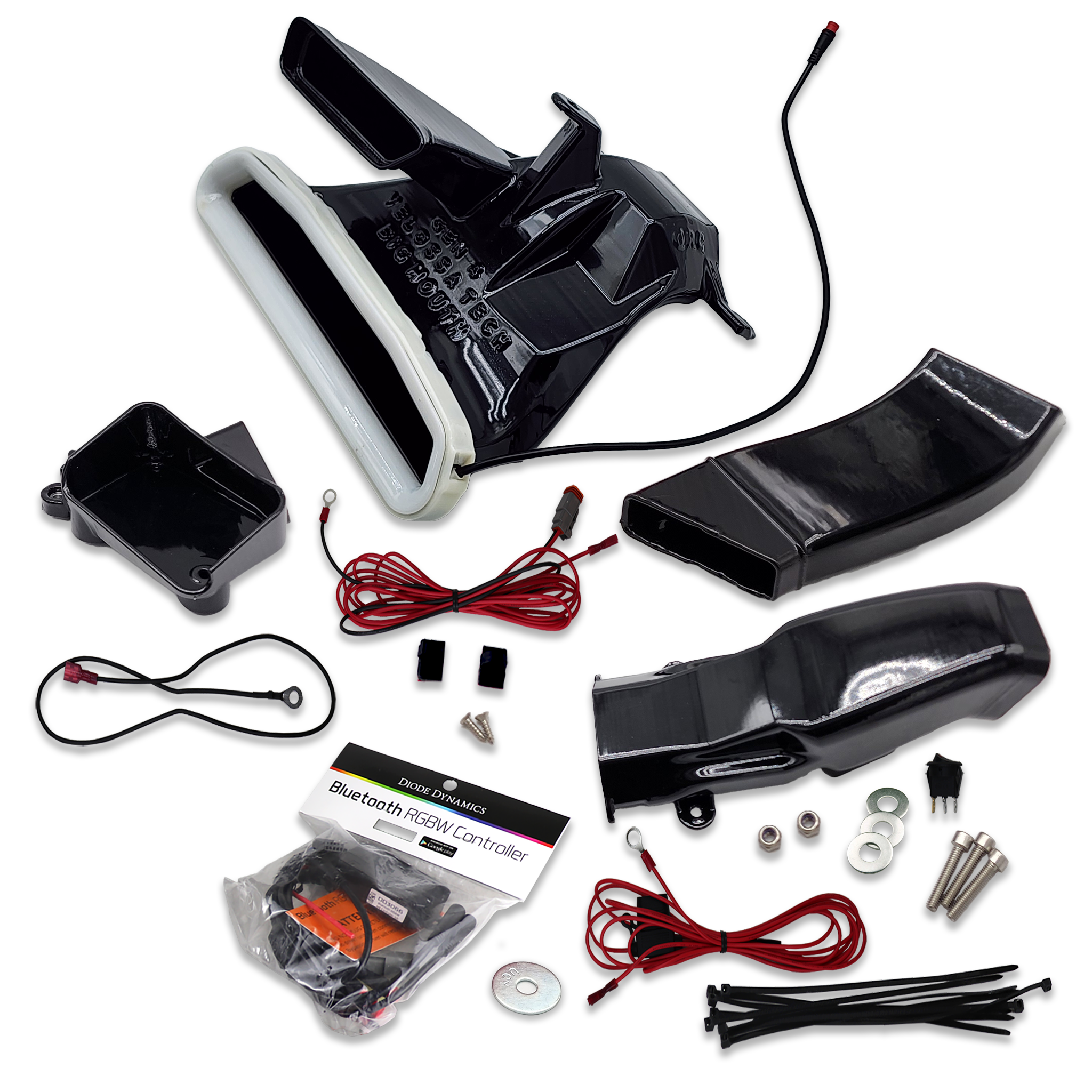 2023+ Toyota GR Corolla BIG MOUTH "LIT KIT" Ram Air Intake Snorkel PLUS High Flow Induction