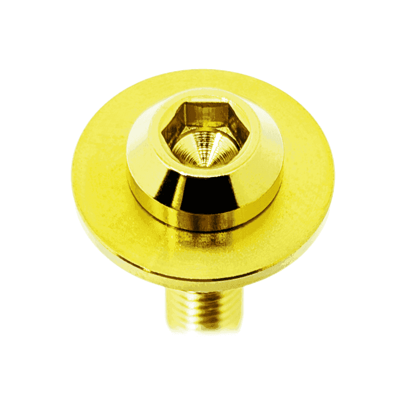 ZSPEC "Hand Brake & Adjuster" Fastener Kit for the Honda Grom, Grade-5 Titanium