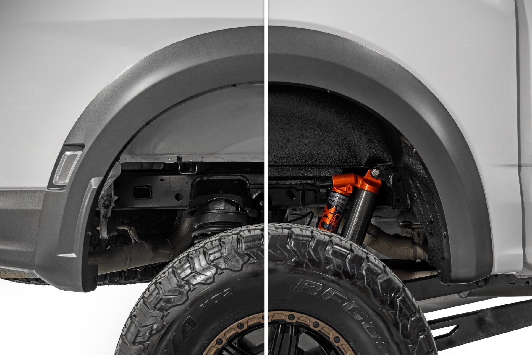 Rear Wheel Well Liners | Ford F-150 Raptor 4WD (2017-2020)