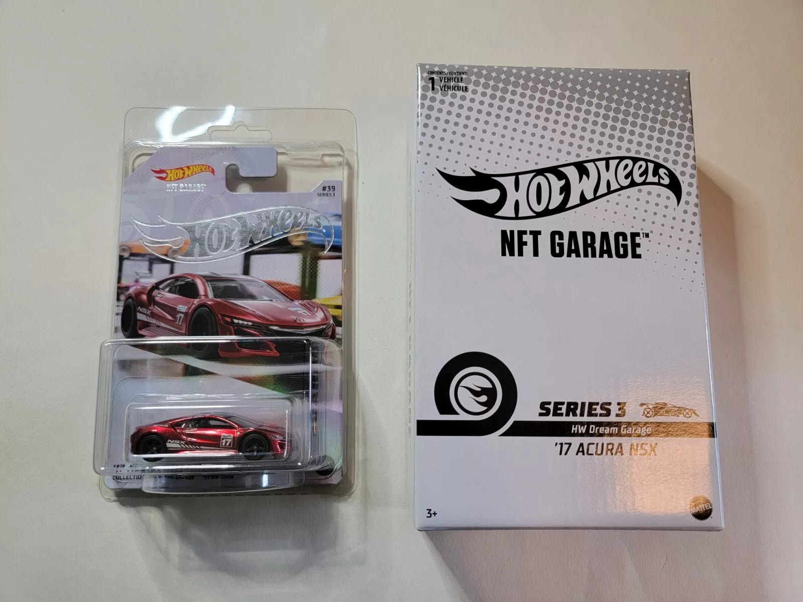 Hot Wheels NFT Garage Series 3 - '17 Acura NSX – Speedzone Hot Wheels NFT Garage Series 3 - '17 Acura NSX – Speedzone