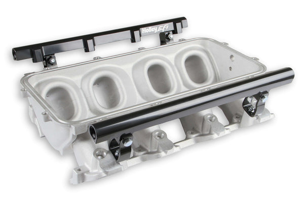Satin Finish with Single Injector manifold and fuel rails