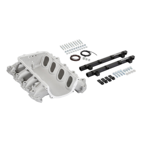 Holley Ultra Lo-Ram Manifold Base and Port Injection Fuel Rails - GM Gen V LT