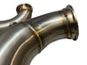 B Series Tear Drop Hood Exit Up Pipe Dump Tube for Top Mount Turbo Manifold USA - Jack Spania Racing