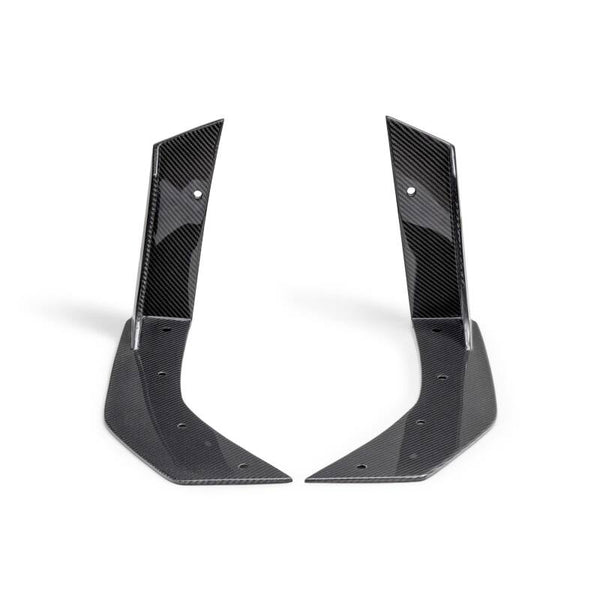 Anderson Composites 2024 Ford Mustang Type-GT5 Carbon Fiber Front Splitter Wickers