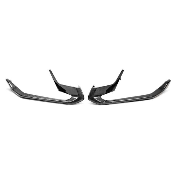 Anderson Composites 20-22 Ford Mustang Shelby GT500 Carbon Fiber Front Bumper Trim