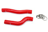 HPS Red Silicone Radiator Hose Kit 2010-2012 Hyundai Genesis Coupe 2.0T Turbo 57-1026-RED