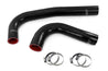 HPS Black Silicone Lower Upper Radiator Coolant Hose Kit Dodge 2011-2012 Ram 2500 Pickup 6.7L Diesel Turbo 55056954AB 55056955AA