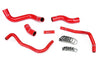 HPS Red Silicone Radiator + Heater Coolant Hose Kit 2022-2024 Toyota GR86 ZN8 57-1336-RED