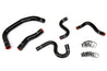HPS Black Silicone Radiator + Heater Hose Kit 1985-1987 Toyota Corolla AE86 4A-GEU 57-1337-BLK