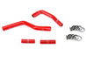 HPS Red Silicone Radiator Hose Kit 2002-2018 Yamaha YZ125 57-1350-RED