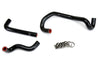 HPS Black Silicone Heater Hose Kit 1986-1992 Mazda RX7 FC3S FC Non Turbo 57-1421-BLK