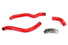 HPS Red Silicone Heater Hose Kit 2003-2006 Nissan 350Z Z33 3.5L V6 57-1435-RED