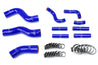 HPS Blue Silicone Radiator + Heater Hose Kit 1992-1997 Toyota Land Cruiser FJ80 FJ 4.5L I6 57-1441-BLUE