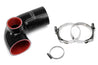 HPS Black Silicone Air Intake Kit Post MAF Hose 2009-2015 Mazda MX-5 Miata MX5 NC2 NC3 2.0L 57-1494-BLK