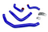 HPS Blue Silicone Radiator Hose Kit 1990-1999 Toyota MR2 3SGTE Turbo 4pcs set for rear engine 57-1500-BLUE