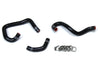 HPS Black Silicone Heater Hose Kit 1993-1998 Toyota Supra MK4 2JZ Turbo 57-1521-BLK