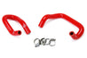 HPS Red Silicone Heater Hose Kit 2001-2005 Lexus IS300 IS 300 57-1586-RED