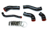 HPS Black Silicone Intercooler Hose Kit 2013-2017 Hyundai Veloster 1.6L Turbo 57-1629-BLK