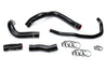 HPS Black Silicone Radiator Hose Kit 2016-2017 Lexus RC200t 2.0L Turbo 57-1633-BLK