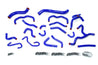 HPS Blue Silicone Radiator + Heater Hose Kit 2017-2020 Toyota Land Cruiser 5.7L V8 57-1709-BLUE