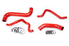 HPS Red Silicone Radiator + Heater Hose Kit 2006-2007 Subaru Impreza 2.5L Non Turbo 57-1734-RED
