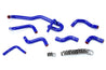 HPS Blue Silicone Heater Hose Kit 1990 1991 Toyota 4Runner 3.0L V6 Rear Heater 57-2190-BLUE