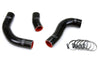 HPS Black Silicone Radiator Hose Kit 1988-1990 Toyota Land Cruiser FJ62 4.0L I6 57-1776-BLK