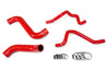 HPS Red Silicone Radiator + Heater Hose Kit 2006-2007 Subaru Impreza WRX 2.5L Turbo 57-1811-RED