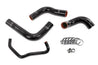 HPS Black Silicone Lower Upper Radiator Coolant Hose Kit Lexus 2018-2022 RC300 AWD 3.5L V6 57-1842-BLK