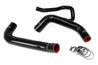 HPS Black Silicone Radiator Coolant Hose Kit 2021 Dodge Challenger SRT Super Stock 6.2L Supercharged, 57-1848-BLK