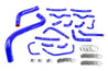 HPS Blue Silicone Radiator Heater Coolant Hose Kit, Lexus 03-07 LX470 J100 4.7L V8 J100, 57-1912-BLUE