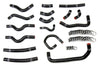 HPS Reinforced Black Silicone Heater Hose Kit Complete 16pcs Set, 98-02 Lexus LX470 4.7L V8 J100, 57-1913-BLK