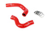 HPS Red Silicone Lower Upper Radiator Coolant Hose Kit 1987-1989 Mercedes-Benz 260E 2.6L 57-2029-RED