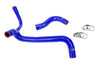 HPS Blue Silicone Radiator Coolant Hose Kit 1984-1993 Mercedes-Benz 190E 2.3-16 Sedan 57-2041-BLUE