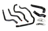 HPS Black Silicone Radiator + Heater Coolant Hose Kit BMW 2001-2006 325Ci 2.5L E46 M54, 57-2076-BLK