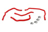 HPS Red Silicone Heater Coolant Hose Kit Scion 2008-2015 xB 2.4L 57-2102-RED