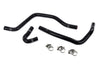 HPS Black Silicone Heater Coolant Hose Kit 2003-2007 Ford F550 Superduty 6.0L V8 Diesel Turbo 57-2120-BLK compatible 3C3Z-18472-BB 3C3Z-18472-AA
