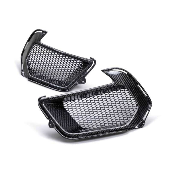 Anderson Composites 21-22 Ford Mustang Mach 1 Carbon Fiber Air Duct Bezels