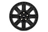 Rough Country 84 Series Wheel | One-Piece | Gloss Black | 15x8 | 5x5.5 | -19mm