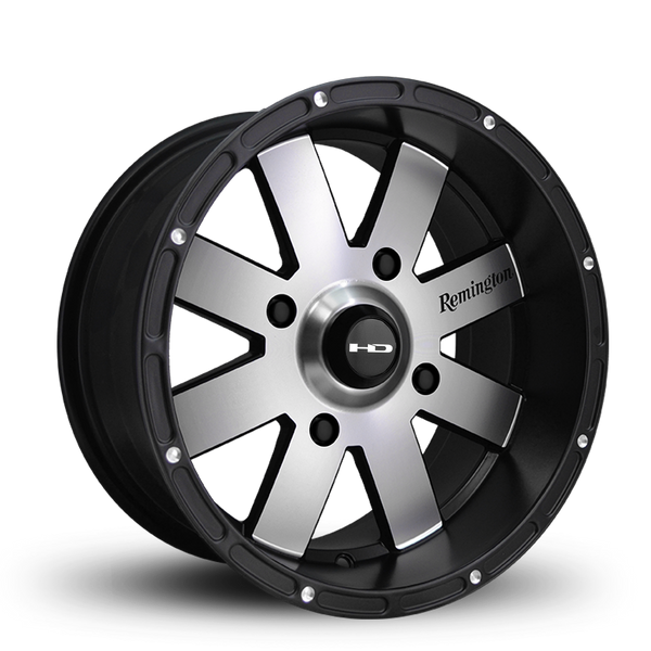 HD Off-Road Wheels 8-Point ATV/UTV | Satin Black Machined Face