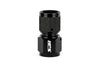 HPS Performance Black Aluminum Straight AN Female to Female Swivel Coupling Adapter -3 -4 -6
