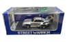 Model car in a 'Street Warrior' box on a white background