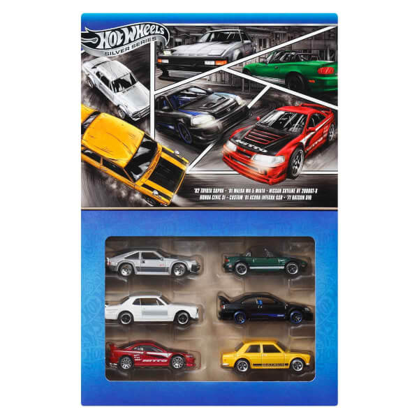 Hot Wheels Silver Series Streets Of Japan All Japanese Multi Pack Cars JDM