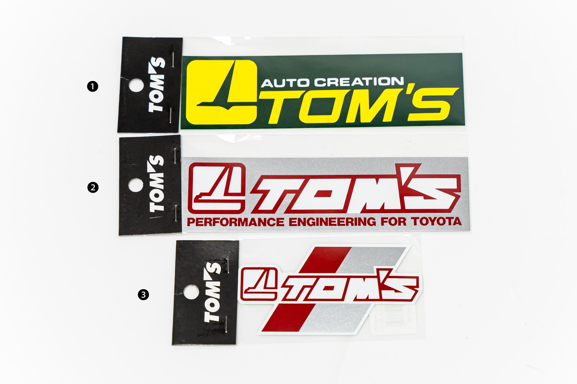 TOM'S Racing - Legend Sticker – Speedzone Performance LLC