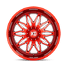 XD859 22X12 5X5.0/5.5 GL-RED-MIL -44MM