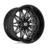 XD859 22X12 5X5/5.5 G-BLK MILLED -44MM