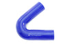HPS 2" High Temp 4-ply Reinforced Silicone 135 Degree Elbow Coupler Hose 51mm Blue